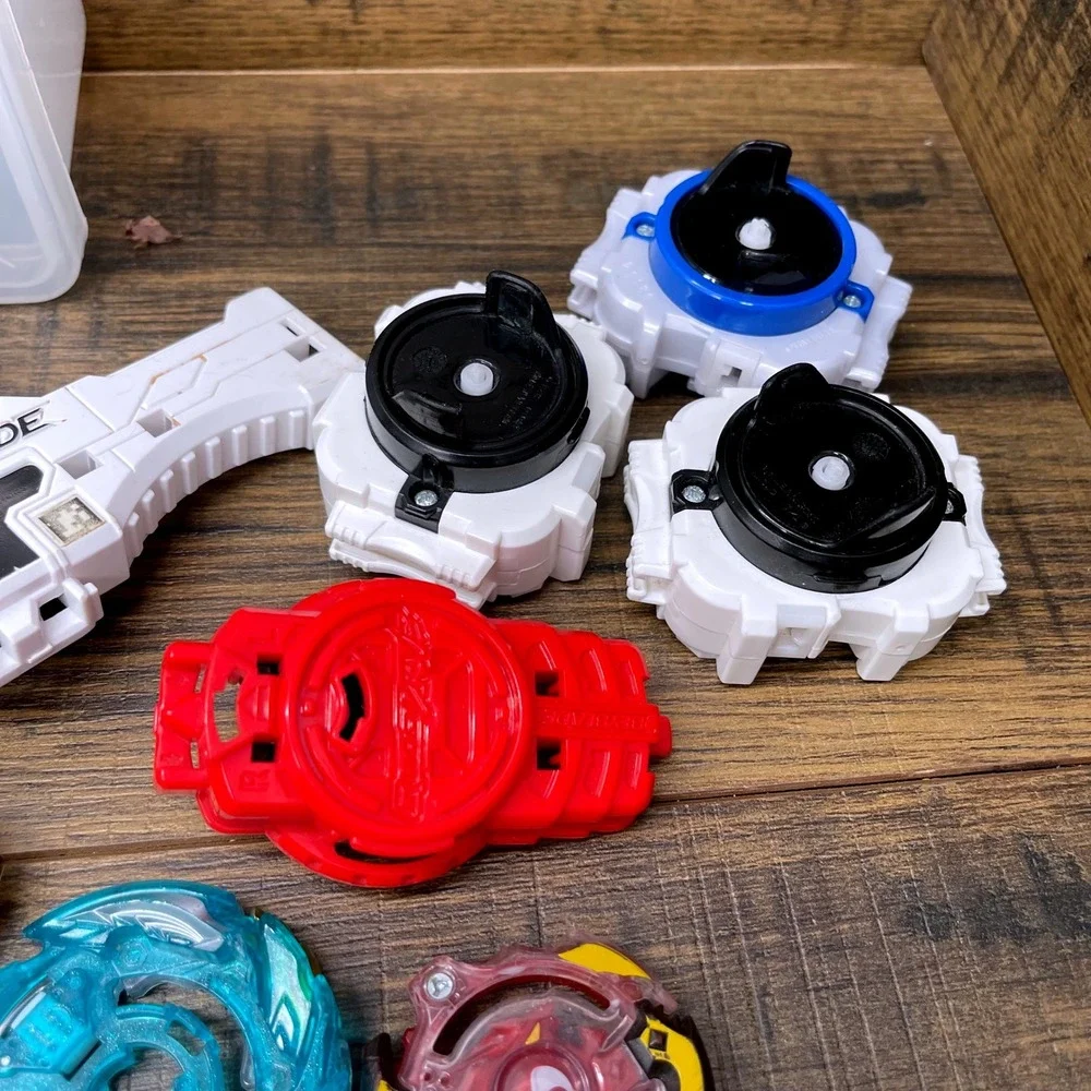 Beyblade Burst Metal Forge Discs Lot 20+ Cast Weights Chassis Armor Rings